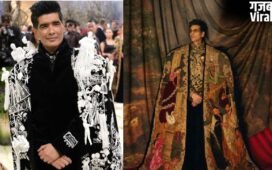 Met Gala 2026 | Karan Johar ने Raja Ravi Varma से प्रेरित जैकेट पहनी, मनीष मल्होत्रा ​​का पहला लुक भी सामने आया