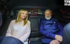 PM मोदी को अपनी कार में बिठाकर ले गईं मेलोनी, मशहूर कोलोसियम का किया दौरा​