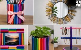 पुराने और खराब पेन से इस तरह तैयार करें ये DIY चीजें, घर को सजाने में आएंगी काम​
