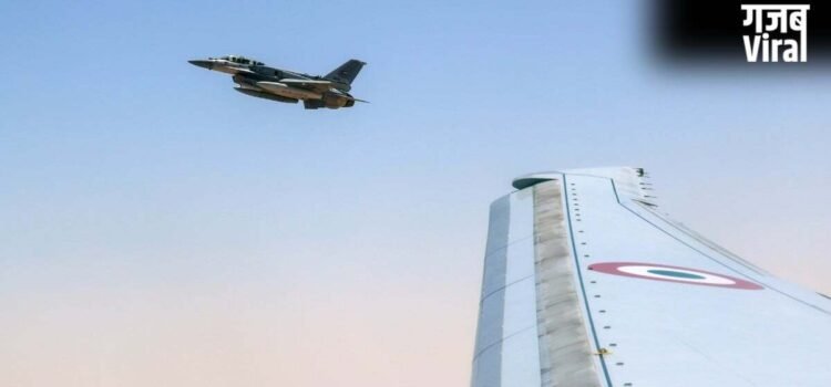 India-UAE दोस्ती की नई मिसाल, PM Modi के विमान को F-16 फाइटर जेट्स ने किया एस्कॉर्ट​