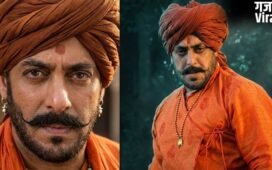केसरिया पगड़ी और हाथ में तलवार, रितेश देशमुख की फिल्म में भाईजान का सरप्राइज, 'राजा शिवाजी' में है जबरदस्त रोल
