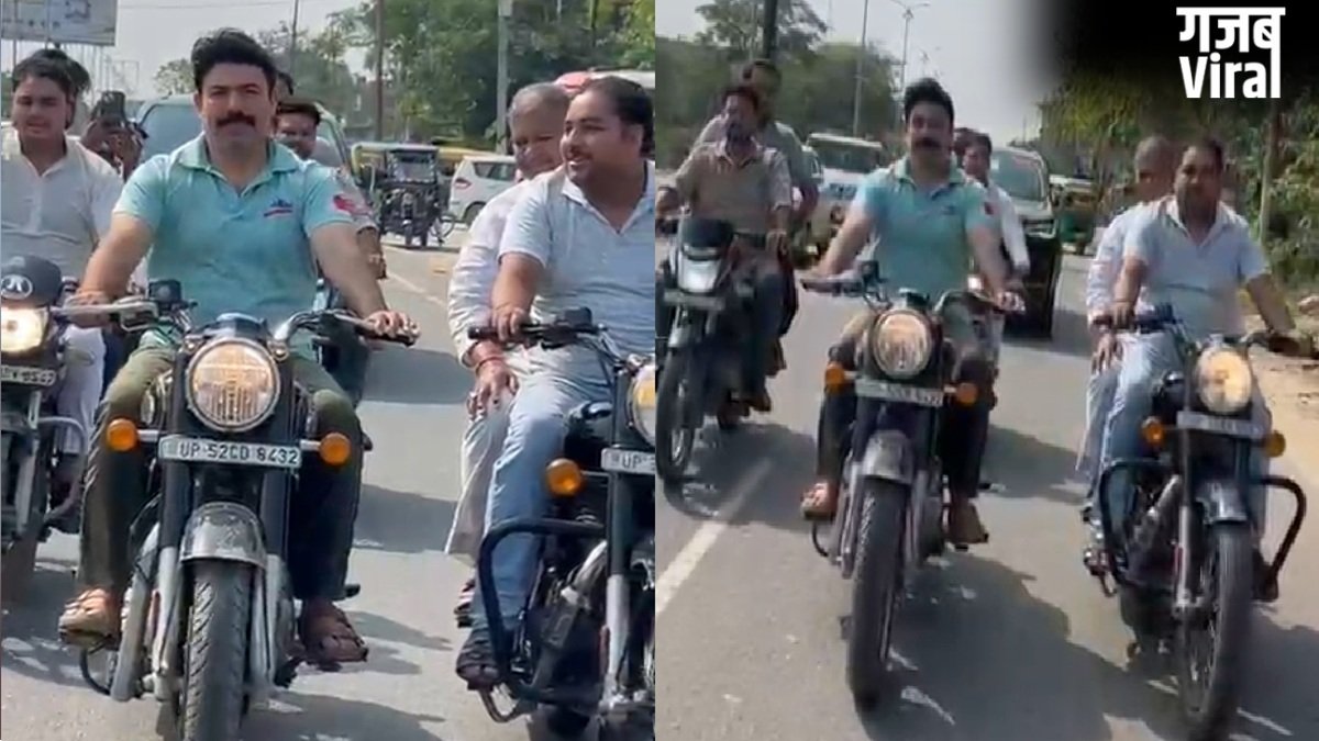 बीजेपी विधायक ने बिना हेलमेट पहन कर चलाई बुलेट, फिर पुलिस को फोन कर कहा- अब काटो मेरा चालान​