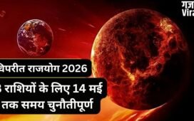 विपरीत राजयोग करेगा कंगाल! धन-वैभव के दाता शुक्र ने 3 राशियों से फेरी नजरें, 14 मई तक करियर-कारोबार पर बरसेगा कहर