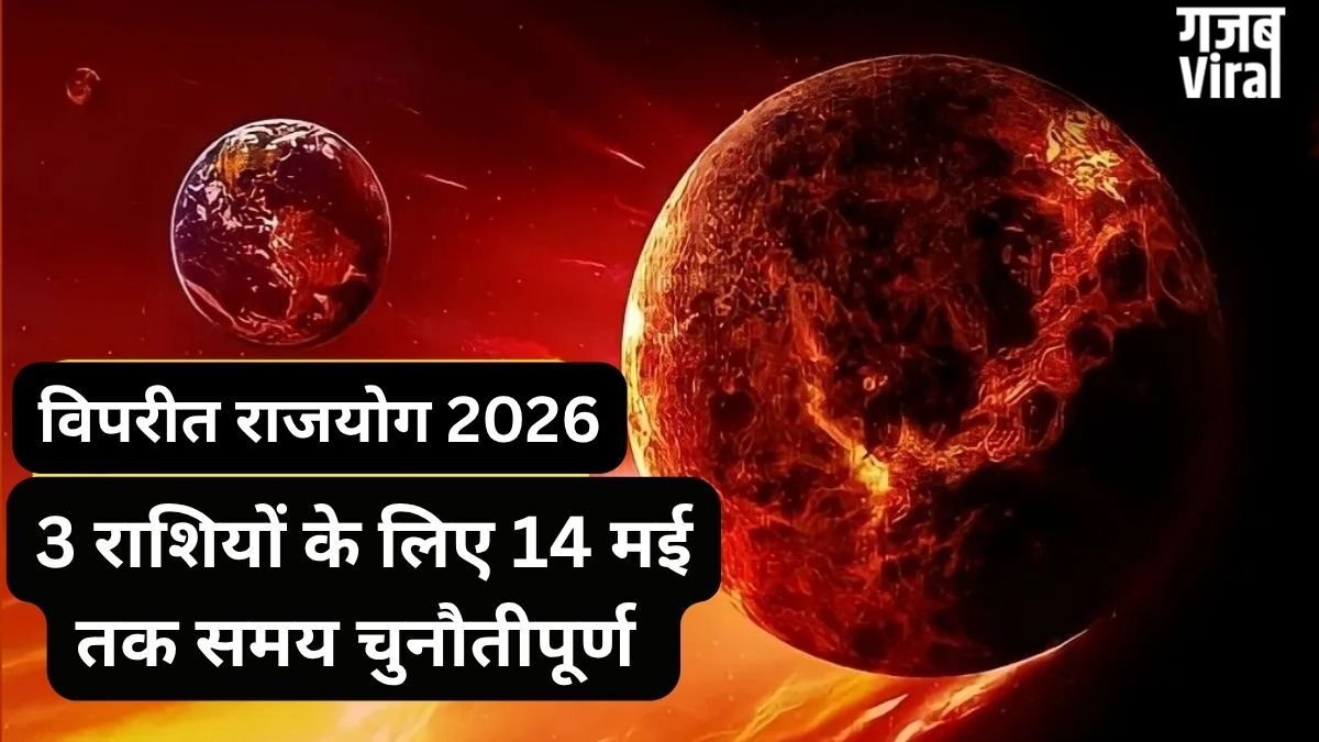 विपरीत राजयोग करेगा कंगाल! धन-वैभव के दाता शुक्र ने 3 राशियों से फेरी नजरें, 14 मई तक करियर-कारोबार पर बरसेगा कहर