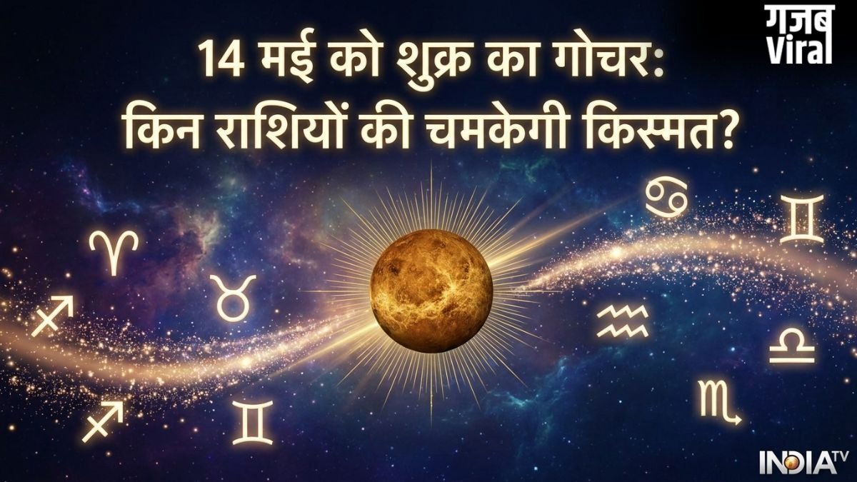 Shukra Gochar 2026: 14 मई से इन 4 राशियों पर होगी धनवर्षा, लग सकता है करियर और बिजनेस में बड़ा जैकपॉट!​