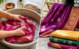 सिल्क और बनारसी जैसी महंगी साड़ियों को घर पर इस तरह धोएं, ड्राई क्लीन की नहीं पड़ेगी जरूरत