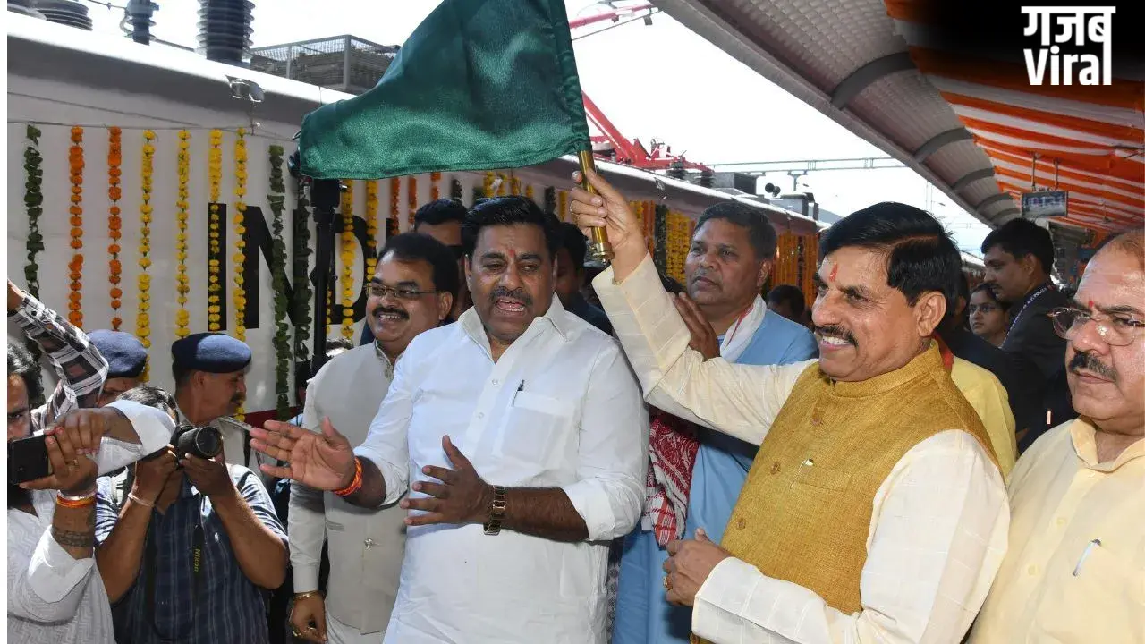 सोमनाथ स्वाभिमान यात्रा: सीएम मोहन यादव ने ट्रेन को दिखाई हरी झंडी, 1100 श्रद्धालु करेंगे दर्शन