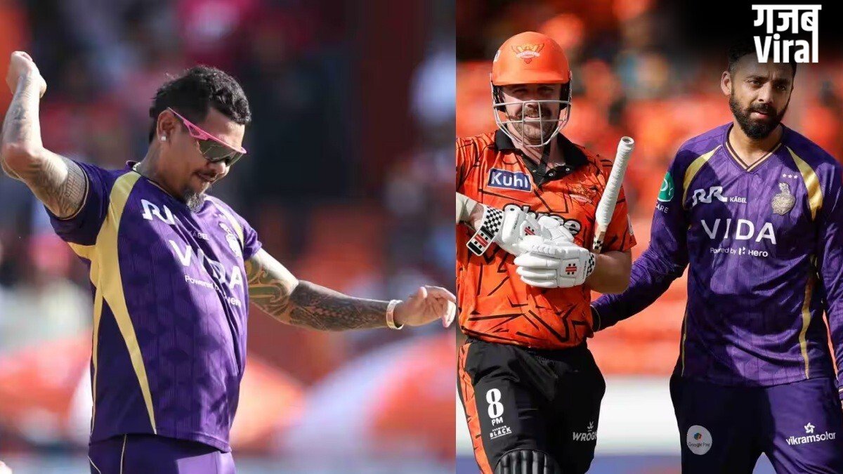 सुनील नरेन ने IPL में पूरा किया विकेटों का ‘दोहरा शतक’, चहल-भुवी के क्लब में शामिल; SRH ने 60 रन में खोए 9 विकेट