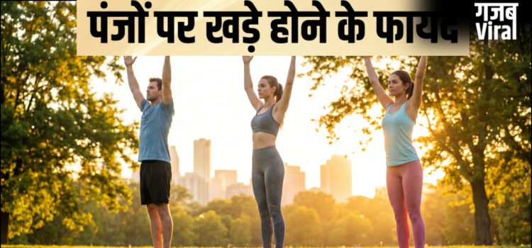 रोज सुबह 10 मिनट पंजों पर खड़े होने से क्या फायदा मिलता है? रोज सुबह 10 मिनट पंजों पर खड़े होने से क्या फायदा मिलता है?