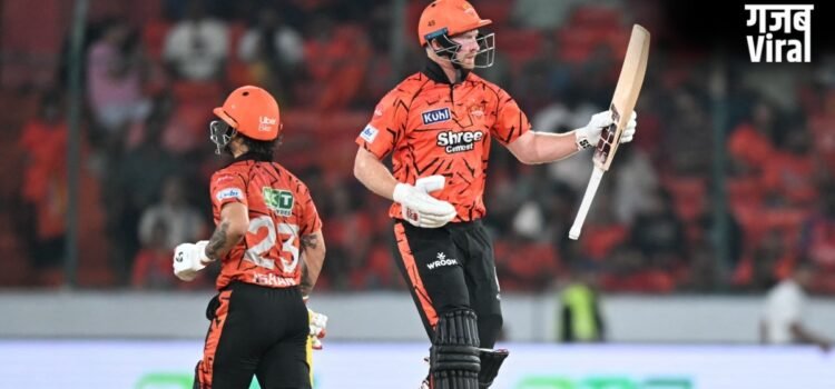 SRH इतिहास रचने से अब सिर्फ एक कदम दूर, PBKS और GT की कर ली है बराबरी