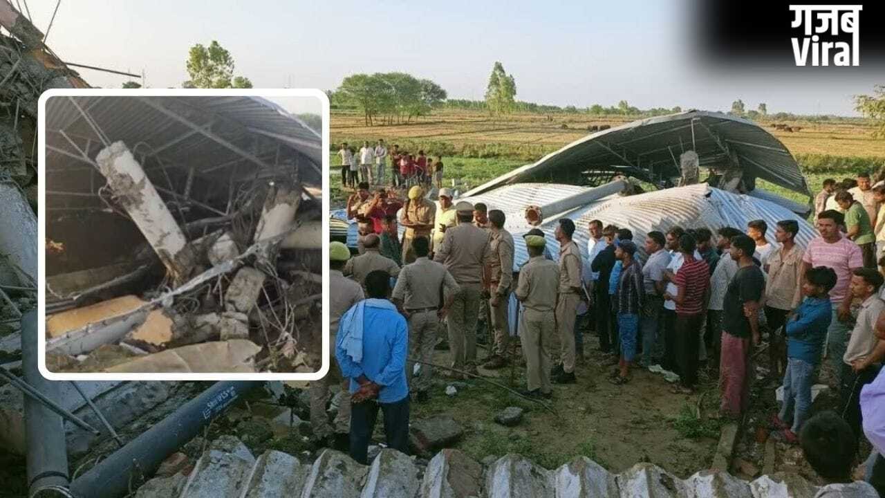 बरेली में अचानक भरभराकर गिरी पानी की टंकी… मलबे में दबे कई लोग, तीन की हालत नाजुक