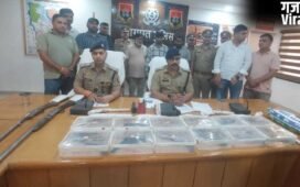 बागपत में मिनी गन फैक्ट्री का पर्दाफाश! 20 तमंचों के साथ 3 हथियार तस्कर गिरफ्तार​