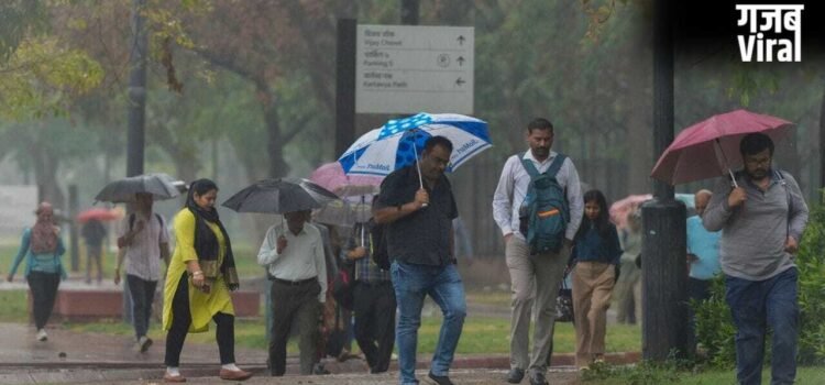 दिल्ली-NCR में 3 दिनों तक लगातार होगी बारिश… यूपी-बिहार में भी मिलेगी गर्मी से राहत; कैसा रहेगा एमपी-राजस्थान का मौसम?