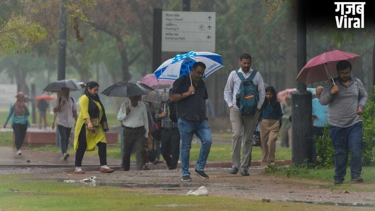 दिल्ली-NCR में 3 दिनों तक लगातार होगी बारिश… यूपी-बिहार में भी मिलेगी गर्मी से राहत; कैसा रहेगा एमपी-राजस्थान का मौसम?