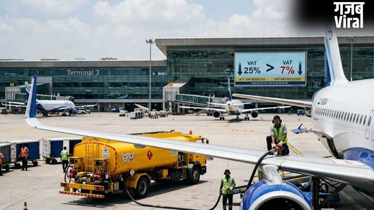 रेखा सरकार का बड़ा फैसला, दिल्ली में एविएशन टर्बाइन फ्यूल पर वैट 25% से घटकर 7 फीसदी हुआ