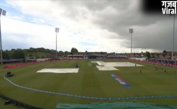 Northampton में टॉस हुआ पर खेल नहीं, बारिश के कारण England-New Zealand दूसरा वनडे रद्द​