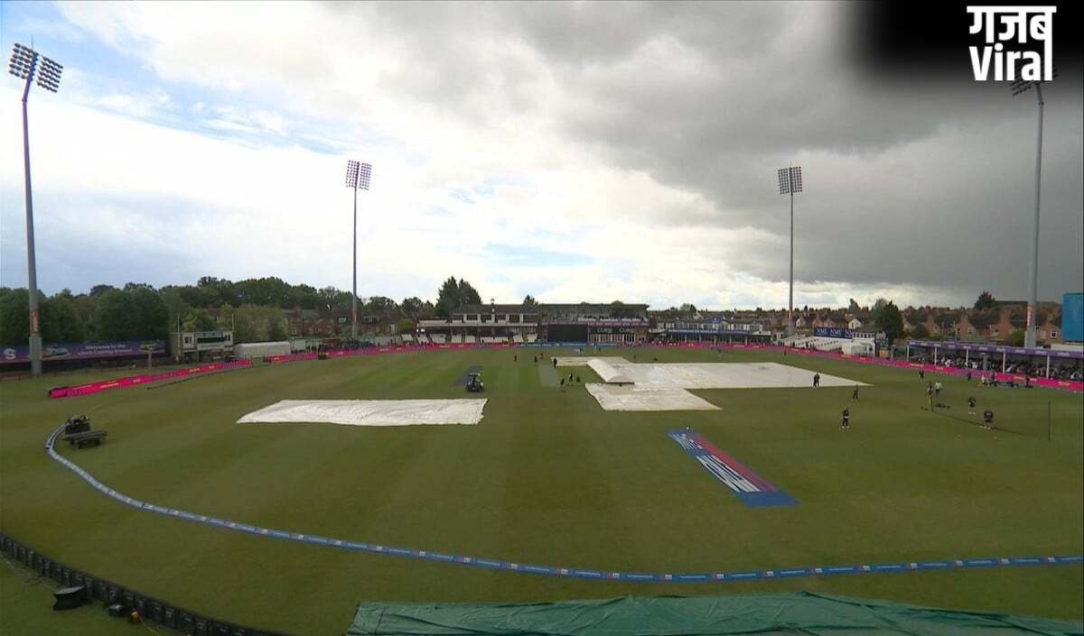Northampton में टॉस हुआ पर खेल नहीं, बारिश के कारण England-New Zealand दूसरा वनडे रद्द​