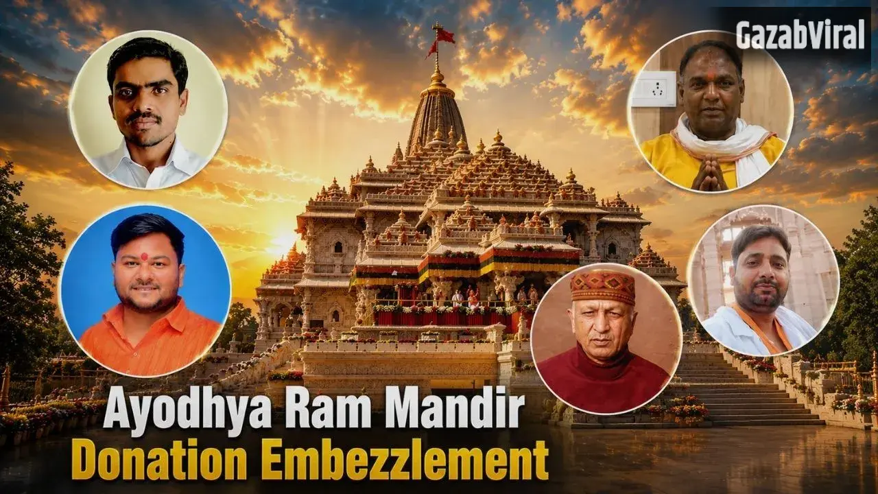 Explainer: राम मंदिर चढ़ावा चोरी मामला: 8 आरोपी गिरफ्तार, जानिए किसी क्या थी जिम्मेदारी, कौन था मास्टरमाइंड?​