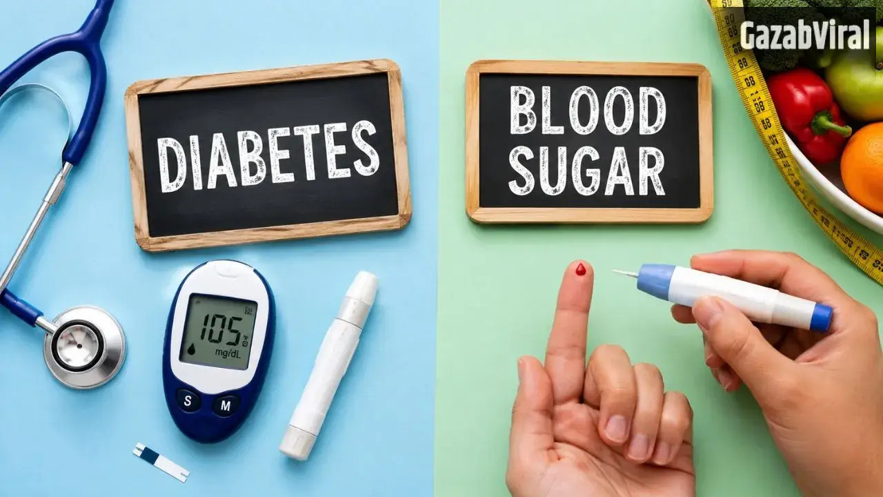 Diabetes Or Blood Sugar: क्या डायबिटीज और ब्लड शुगर एक ही बीमारी है या अलग? आसान भाषा समझें​