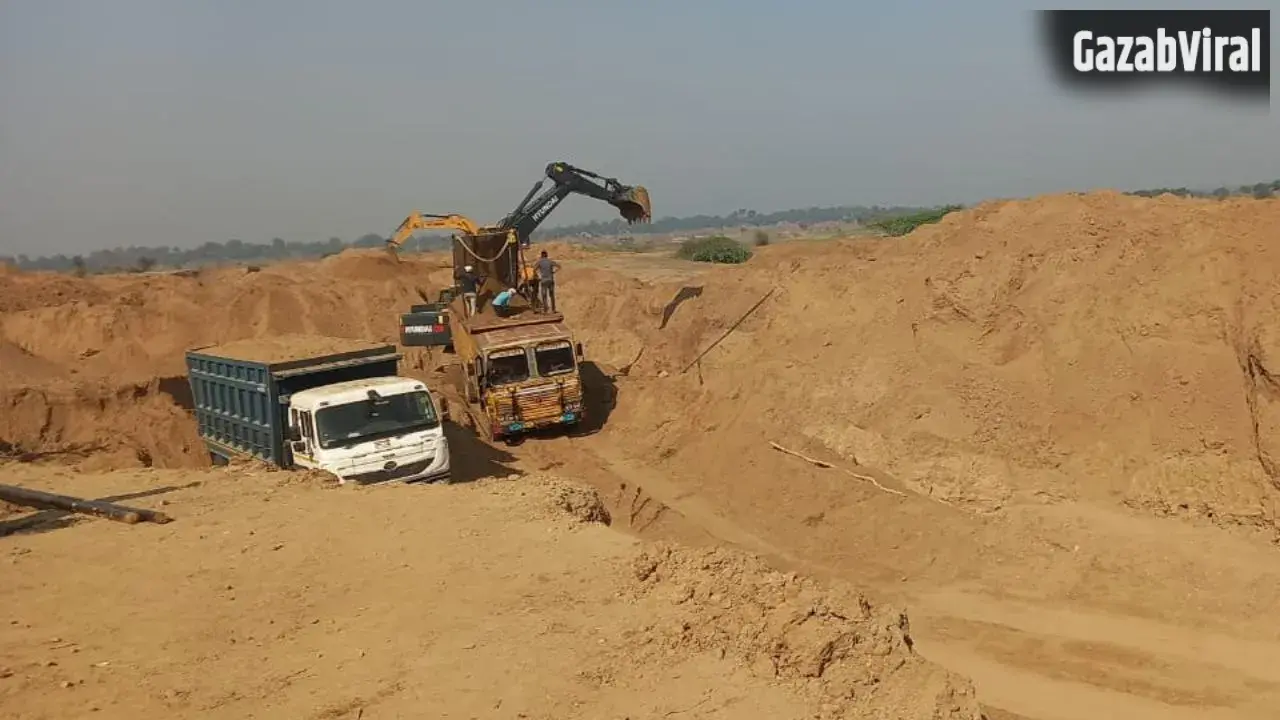 भंडारा में अवैध रेत उत्खनन पर बड़ी कार्रवाई, 4 ट्रैक्टरों समेत 27 लाख का माल जब्त​