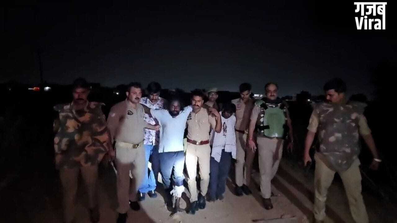 झांसी में खाकी का खौफ! चर्चित गौरीशंकर हत्याकांड पुलिस ने आरोपियों को चटाई धूल, एनकाउंटर में 2 अरेस्ट​