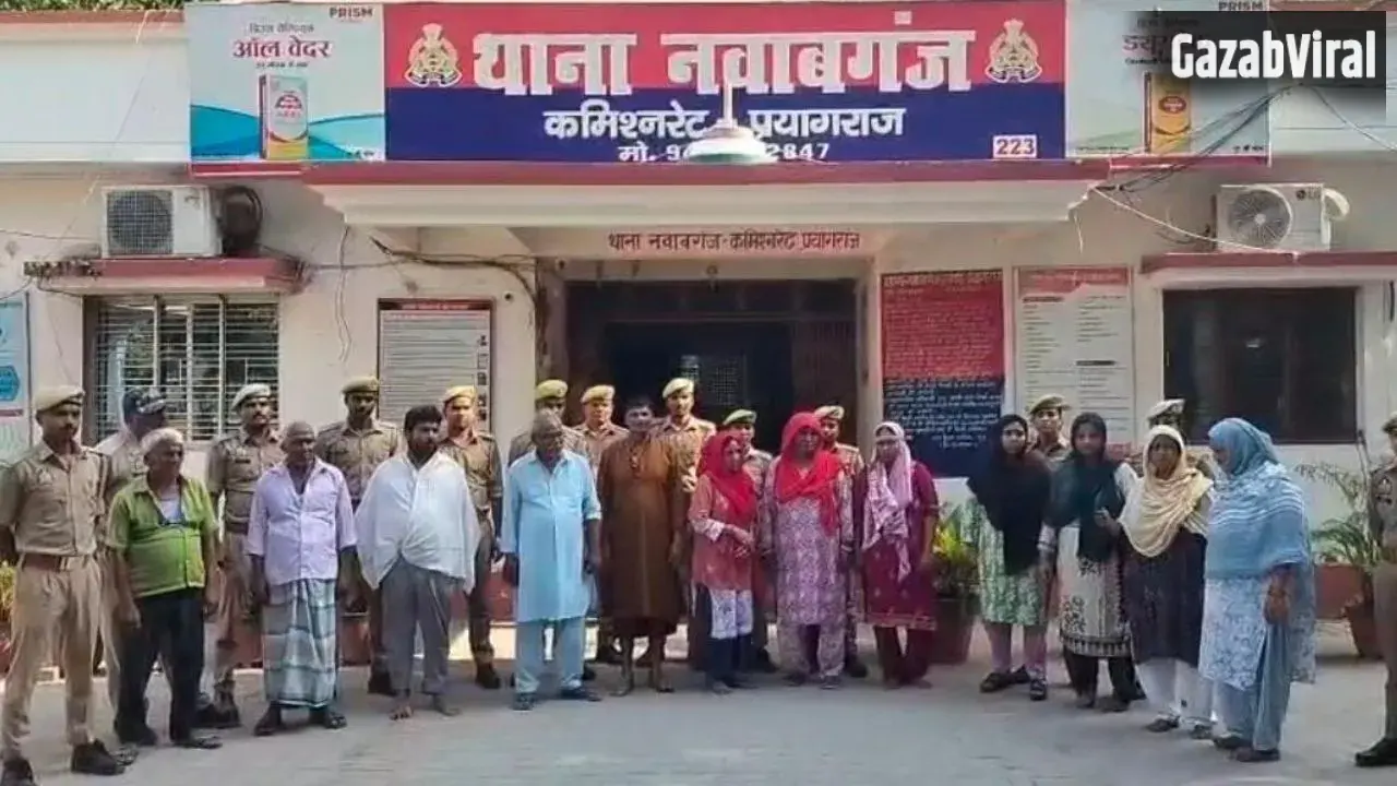 प्रयागराज में ताजिये के रास्ते पर बवाल: पुलिस पर पथराव, महिला दरोगा समेत 6 पुलिसकर्मी घायल​