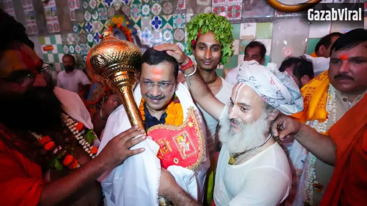 रामलला के दरबार पहुंचे अरविंद केजरीवाल! चढ़ावा चोरी को बताया ‘महापाप’, बोले- FIR तो सिर्फ दिखावा​