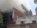 Fire Breaks Out: आगरा की जूता फैक्ट्री में भीषण आग, धुएं और लपटों से मचा हड़कंप, दमकल की कई गाड़ियां मौके पर​