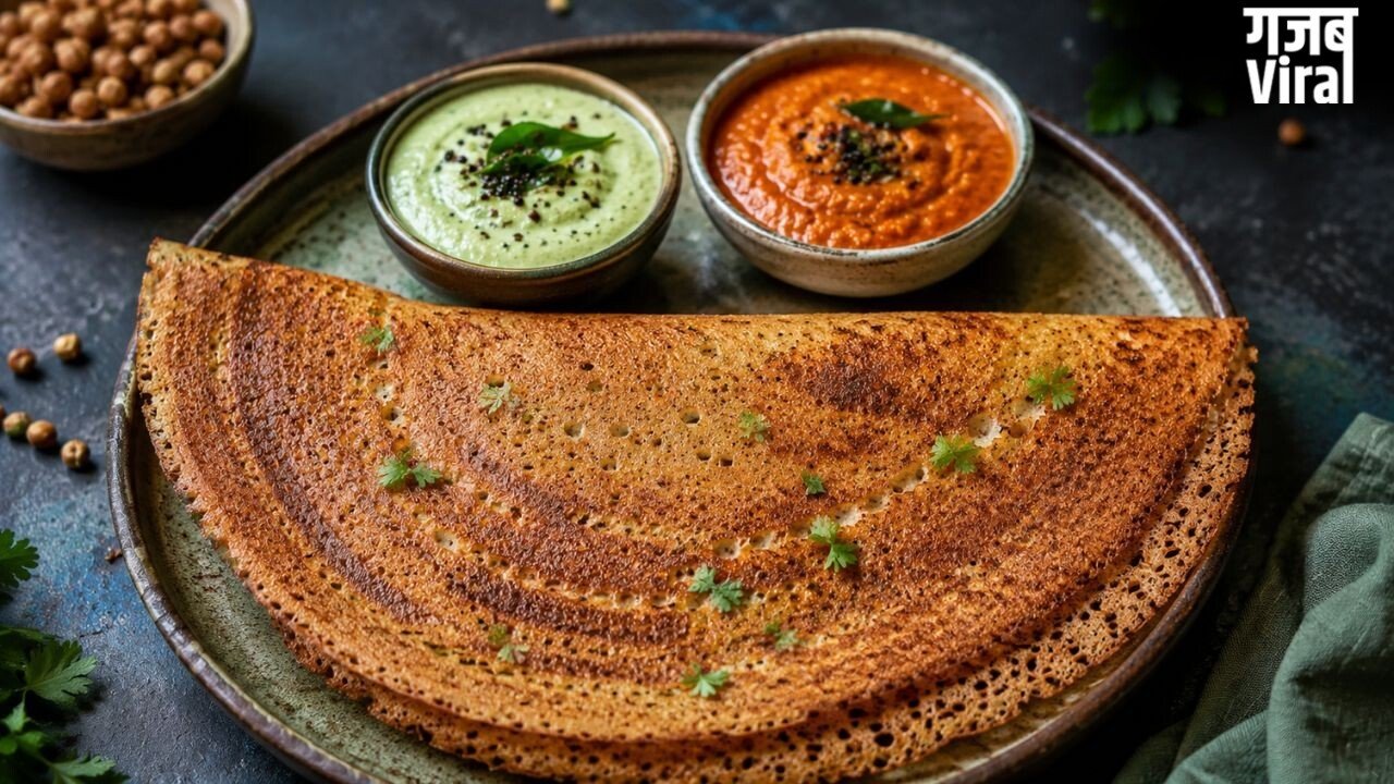 साउथ इंडियन खाने को दें नया ट्विस्ट, शेफ कुणाल की इस रेसिपी से बनाएं इंस्टेंट काला चना डोसा​