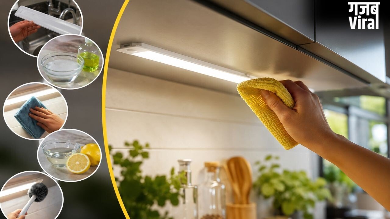 किचन की LED लाइट और बल्ब को ऐसे करें साफ, खराब होने से बचाने के लिए अपनाएं ये सुरक्षित तरीके