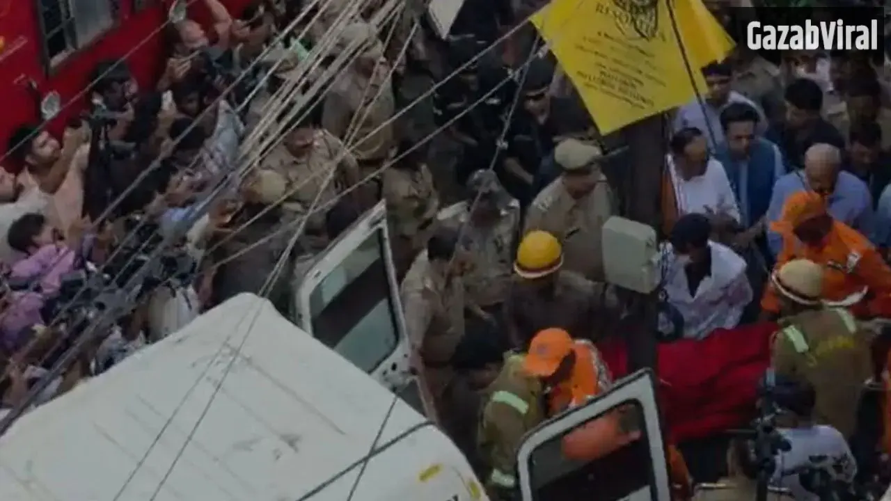 लखनऊ कोचिंग अग्निकांड में 15 लोग जिंदा जले, चारों तरफ मची चीख-पुकार, डिप्टी CM मौके पर मौजूद​