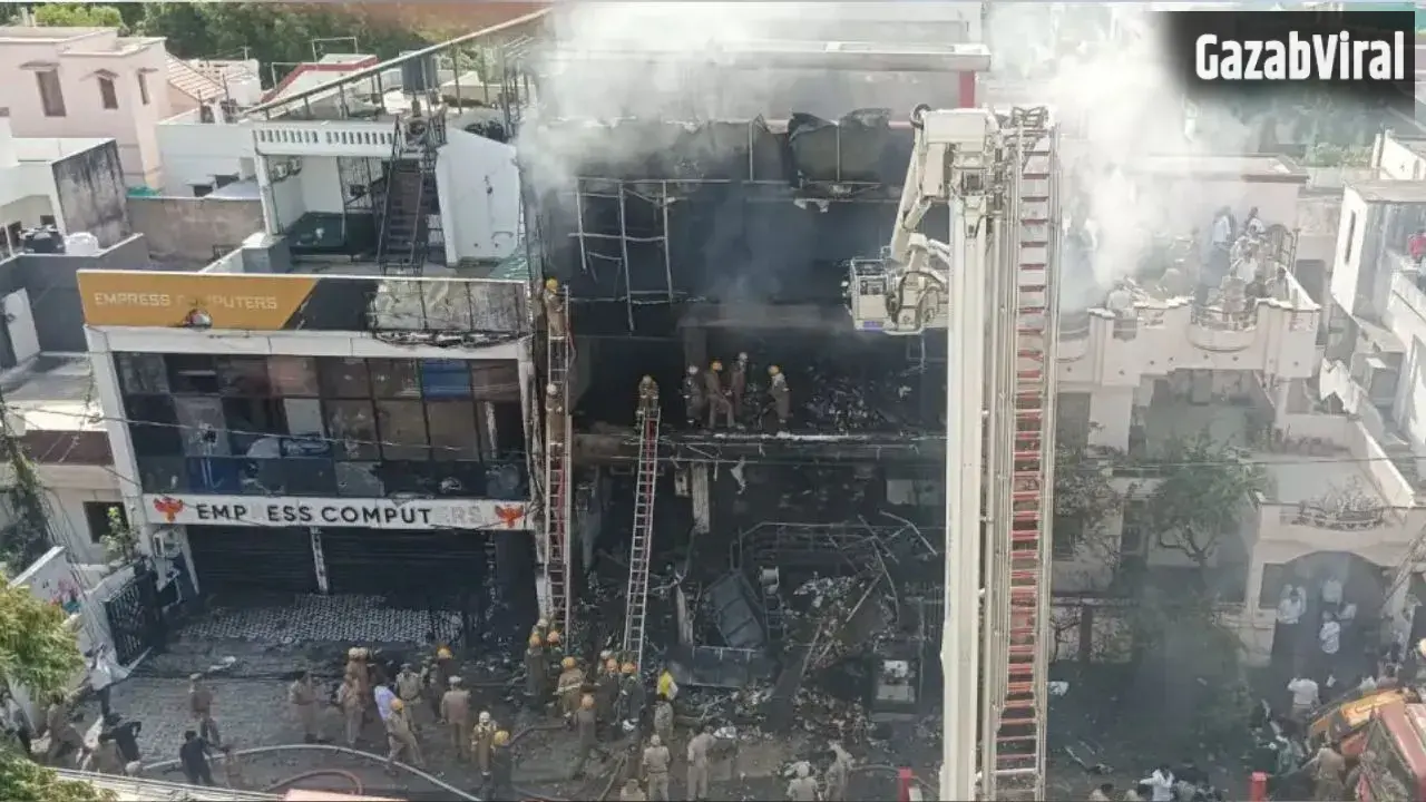 लखनऊ अग्निकांड के बाद CM योगी ने रद्द किया दौरा, लौट रहे राजधानी, 15 लोगों की मौत से पसरा मातम​