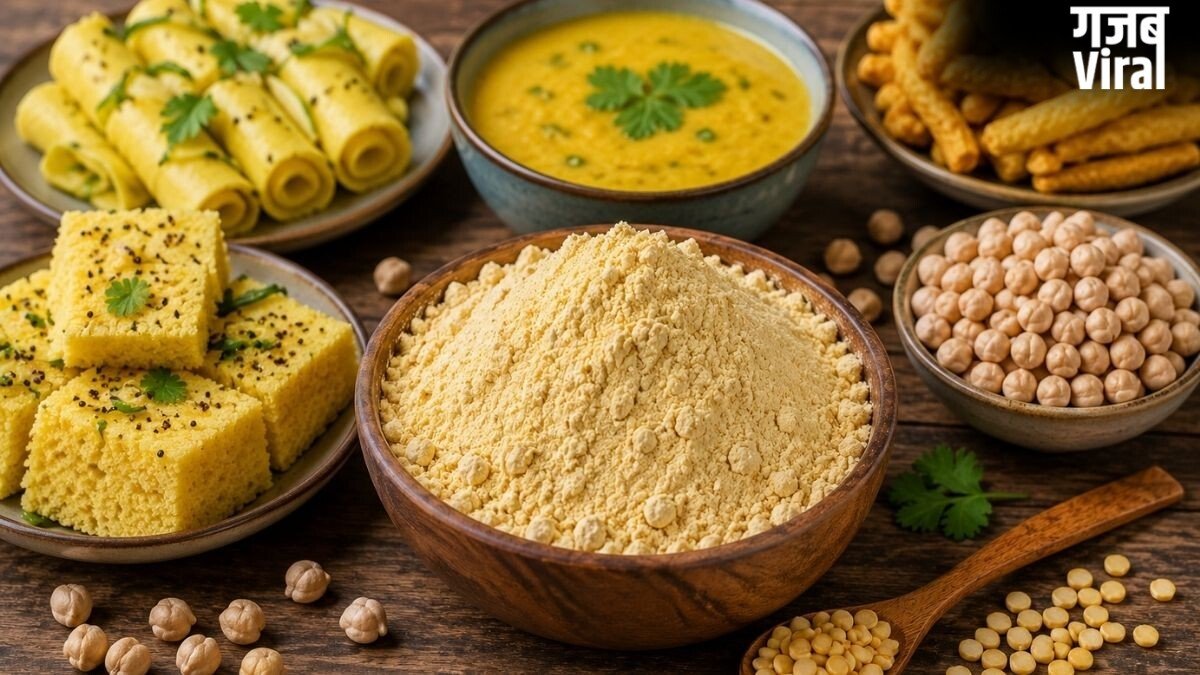 Gujarati Diet: ढोकला से लेकर खांडवी तक, गुजराती खान-पान में क्यों छाया रहता है बेसन? एक्सपर्ट से जानिए इसके फायदे और नुकसान​