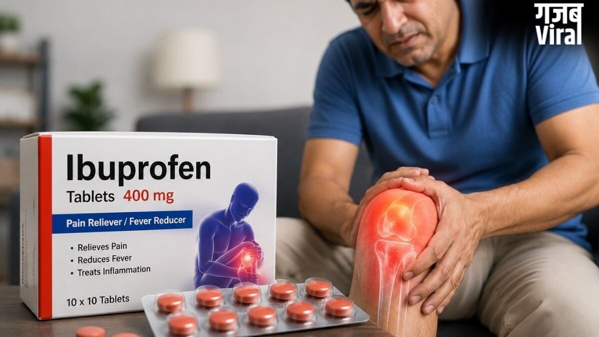 जोड़ों के दर्द में रोज खा रहे हैं Ibuprofen? डॉक्टरों ने दी चेतावनी, पेट, किडनी और दिल पर हो सकता है बड़ा असर​
