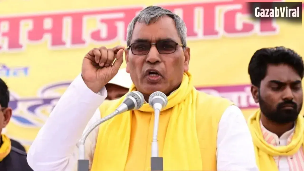 मंत्री ओमप्रकाश राजभर का बड़ा दावा, कभी भी टूट सकती है अखिलेश यादव की समाजवादी पार्टी