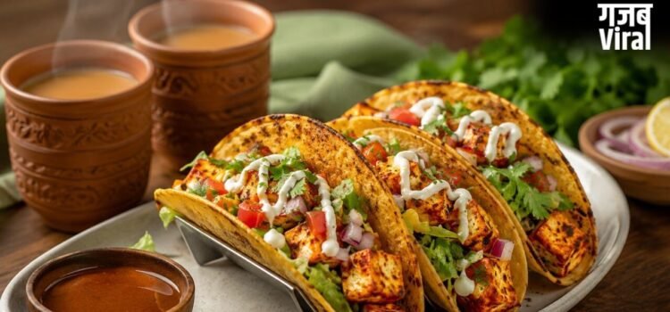 हल्की भूख के लिए झटपट बनाएं नाश्ता, ट्राई करें स्ट्रीट स्टाइल Paneer Tacos रेसिपी, हर कोई करेगा तरीफ​