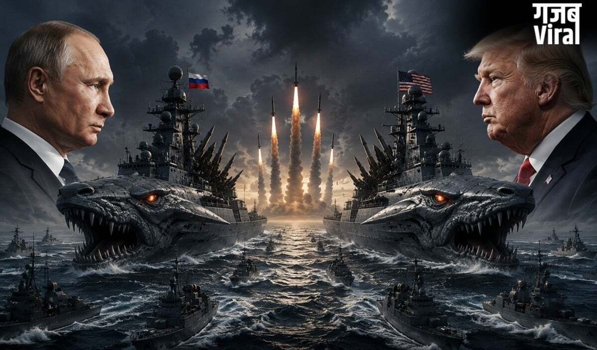 Putin ने 30 साल बाद जगाया रूस का 'दैत्य', अमेरिका के 3 डिस्ट्रायर निगलने में सक्षम​