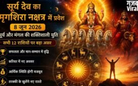 Sun Transit in Mrigashira: 8 जून से 6 राशियों पर सूर्य देव होंगे मेहरबान, ये 3 राशियां रहें सावधान​