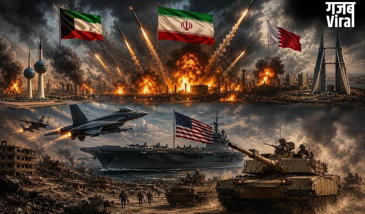 Kuwait और Bahrain में ईरानी हमले के बाद अमेरिका ने किया पलटवार, युद्ध की आग में झुलस रहा West Asia, शांति वार्ता पर भी संकट​