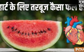 हार्ट के लिए फायदेमंद है तरबूज, ब्लड प्रेशर को भी रखता है कंट्रोल, इन खास गुणों से है भरपूर​