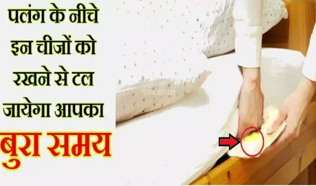 इन चीजों को पलंग के नीचे रखने से टल जायेगा आपका बुरा समय, जानें कौन सी है वो चीज