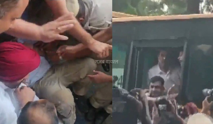 अभी अभीः पीएम आवास के बाहर धरने पर बैठे राहुल गांधी को उठाकर ले गई पुलिस-जमकर हंगामा​