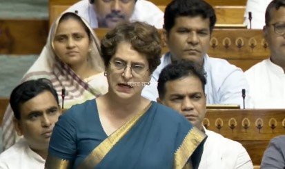 प्रियंका गांधी ने नए शिक्षा मंत्री पर ऐसा क्या कहा कि लोकसभा में छिड़ गया हंगामा​