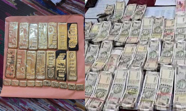 नोटों का पहाड़, 15 किलो सोना और 35 बोरियां, नोट गिनते-गिनते हांफ गईं 5 मशीनें!
