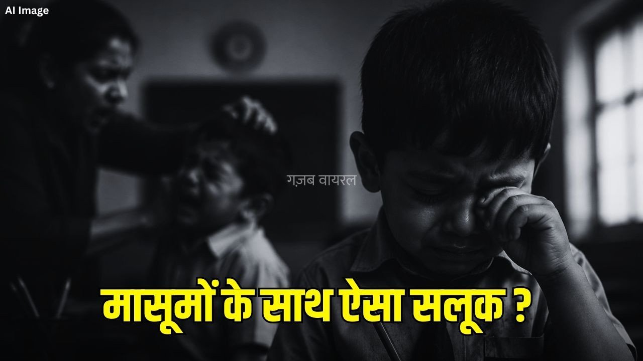 शिक्षा के मंदिर में ‘बर्बरता की हदें’ पार: 4 साल के मासूम की आंख में घोंपी पेंसिल, बड़े भाई के कान में गंभीर चोट, टीचर पर क्रूरता के आरोप
