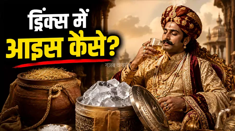 जब नहीं थीं बर्फ़ की मशीनें, उस ज़माने में ड्रिंक्स में कैसे Ice Cubes मिलाते थे राजा-महाराजा?