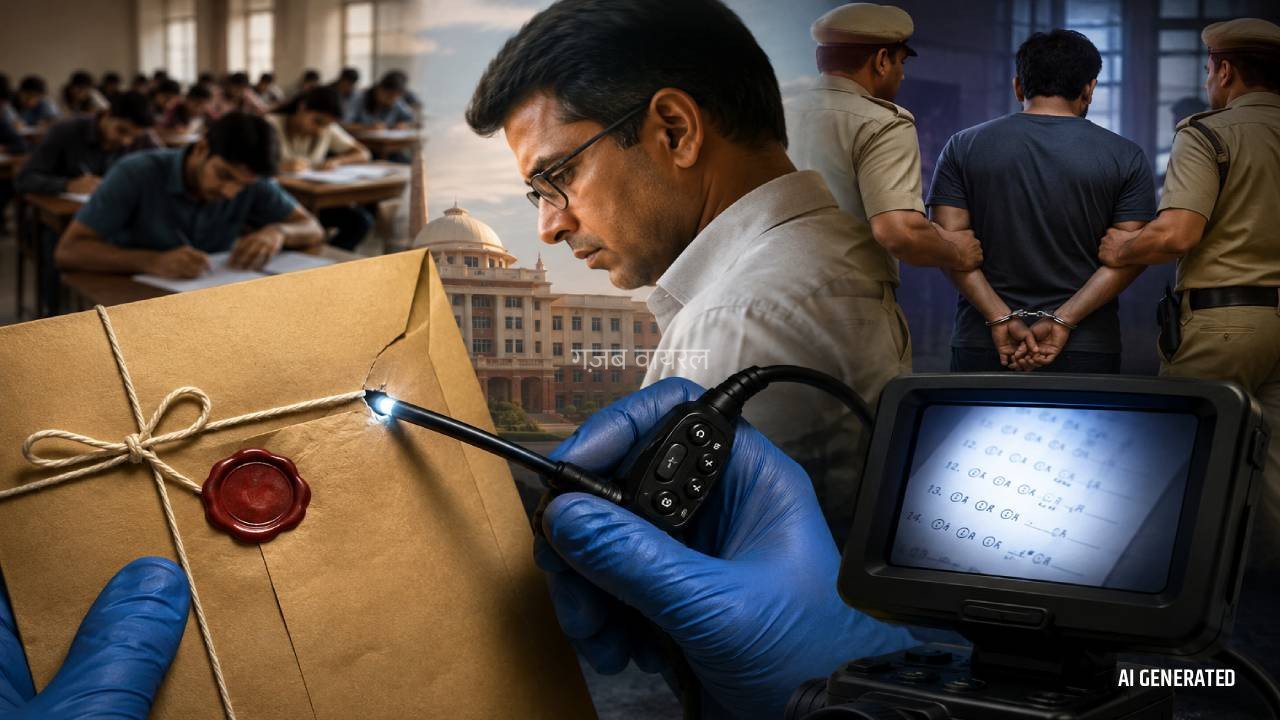 सीलबंद लिफाफे का भी निकाला तोड़! छत्तीसगढ़ में प्रोफेसर ने लीक किया एग्जाम पेपर, एंडोस्कोप कैमरे से ऐसे लगाई सेंध- 10 Points