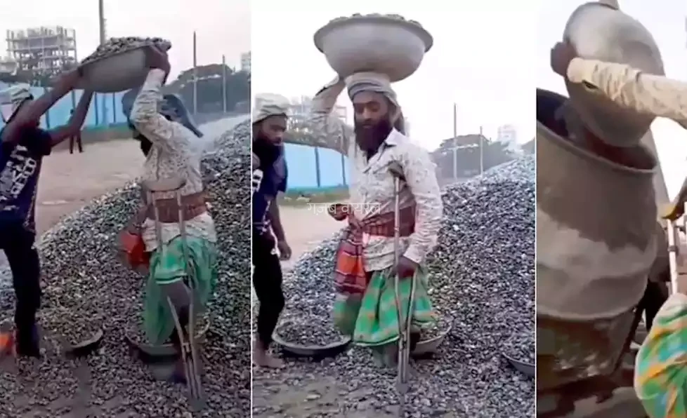 एक पैर खोया लेकिन हिम्मत नहीं: दिव्यांग की मेहनत देख शर्म से पानी-पानी हो जाएंगे कामचोर लोग