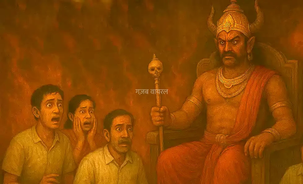मरने के बाद नर्क पहुंचा व्यक्ति, सभी देशों का नर्क देखने के बाद जब भारतीय नर्क पहुंचा तो बाहर लगी लंबी लाइन देखकर रह गया हैरान, वजह जानकर नहीं