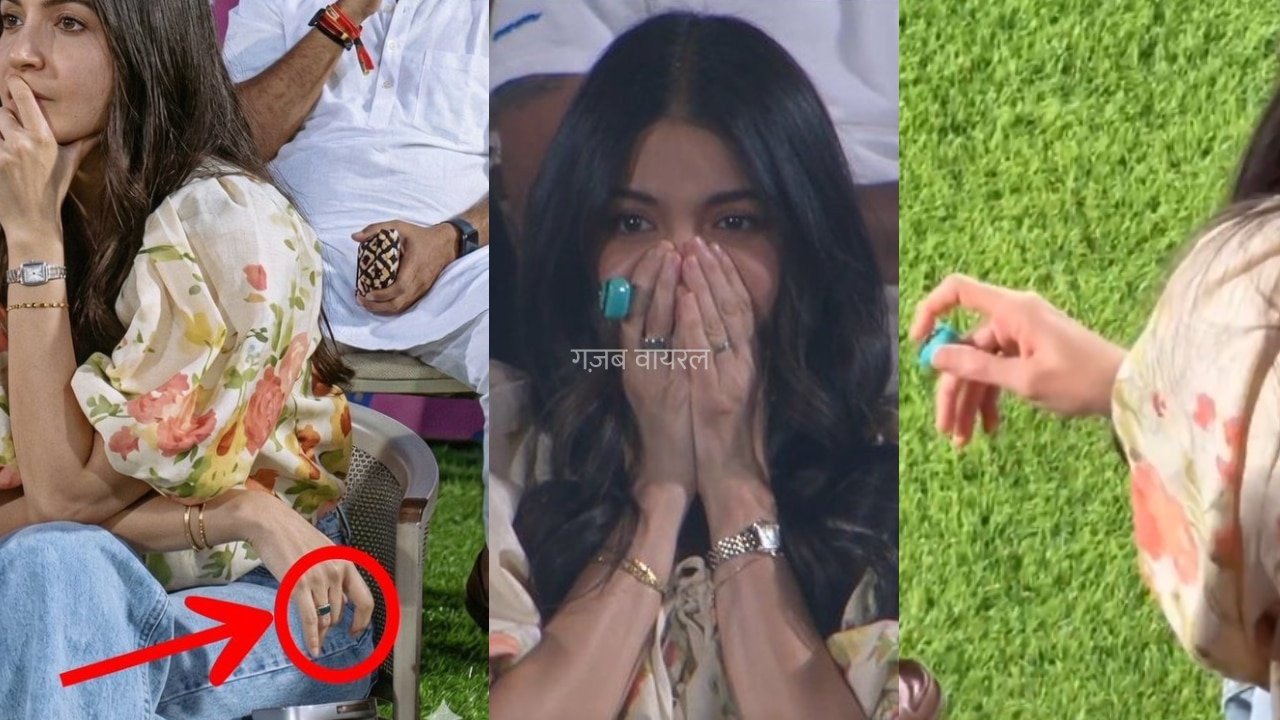 जब मैदान में खेल रहे होते हैं Virat Kohli तब Anushka Sharma हाथ में पहने रहती हैं ये 1 चीज, जानें ये कैसे करता है काम​​​